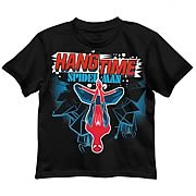 Amazing Spider-Man Hang Time Black T-Shirt